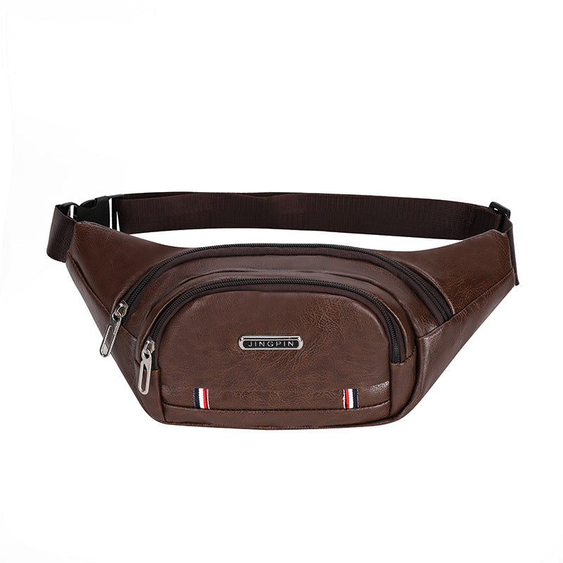 Casual Leather Fanny Pack