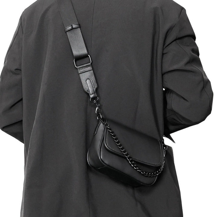 Elegant crossbody bag with chain shoulder strap Kalsten