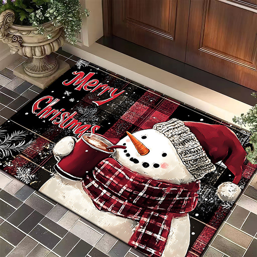 Festive Dog-Themed Entryway Mat Kalsten