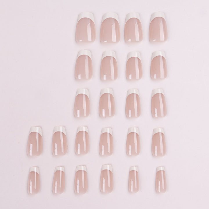Elegant French Tip Nail Art