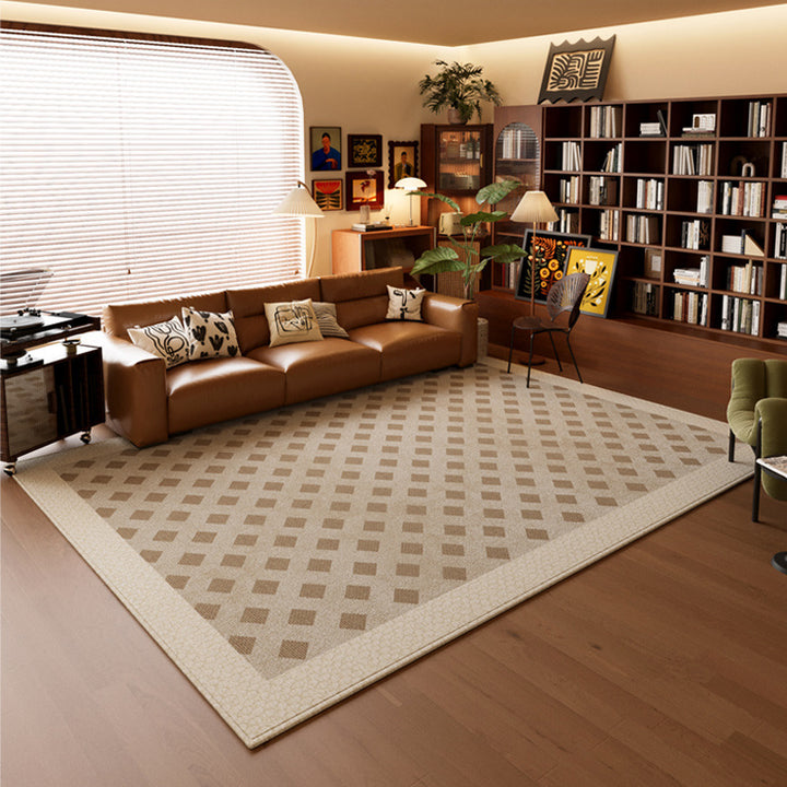 Geometric Pattern Area Carpet for Home Decor