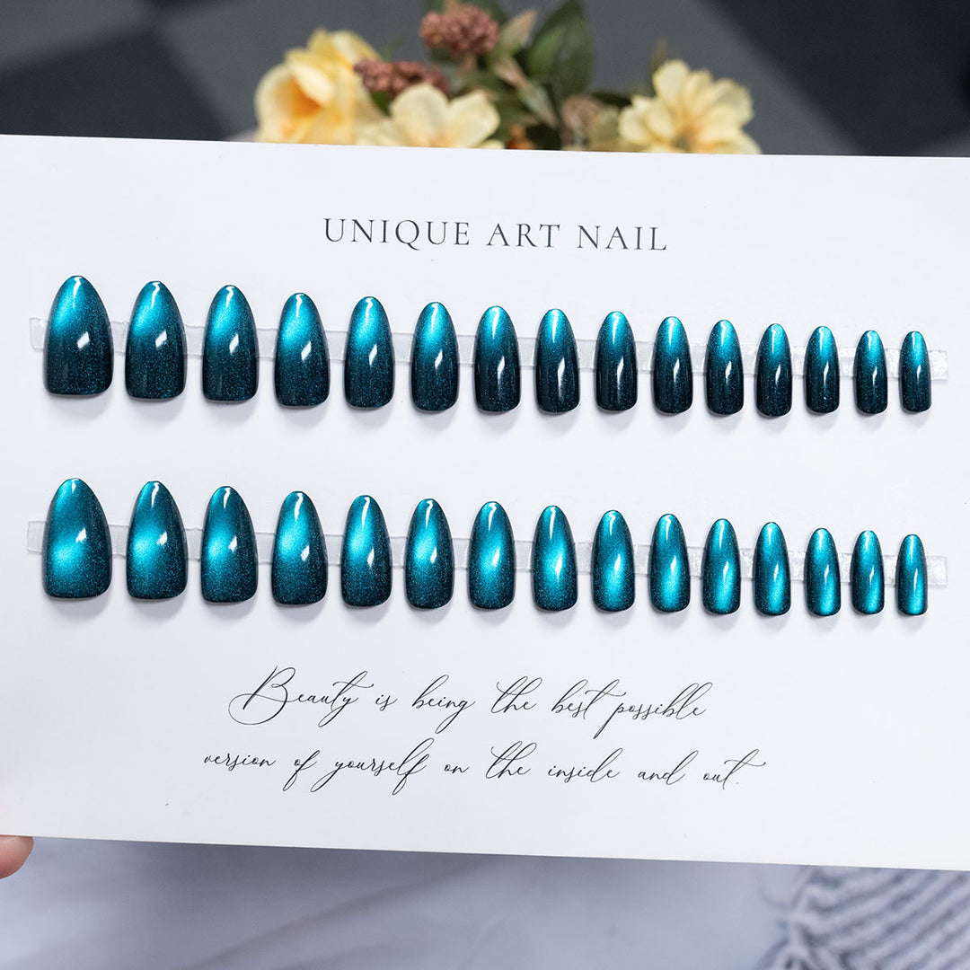 Glossy Press-On Nail Collection