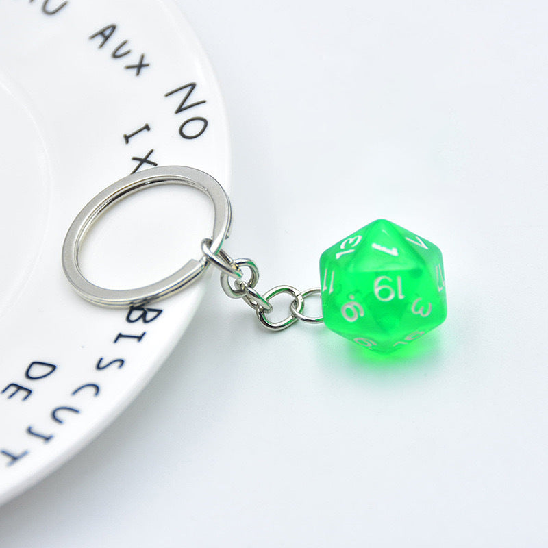Dice-Themed Keychain Kalsten