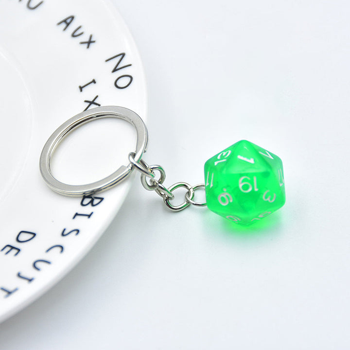 Dice-Themed Keychain Kalsten