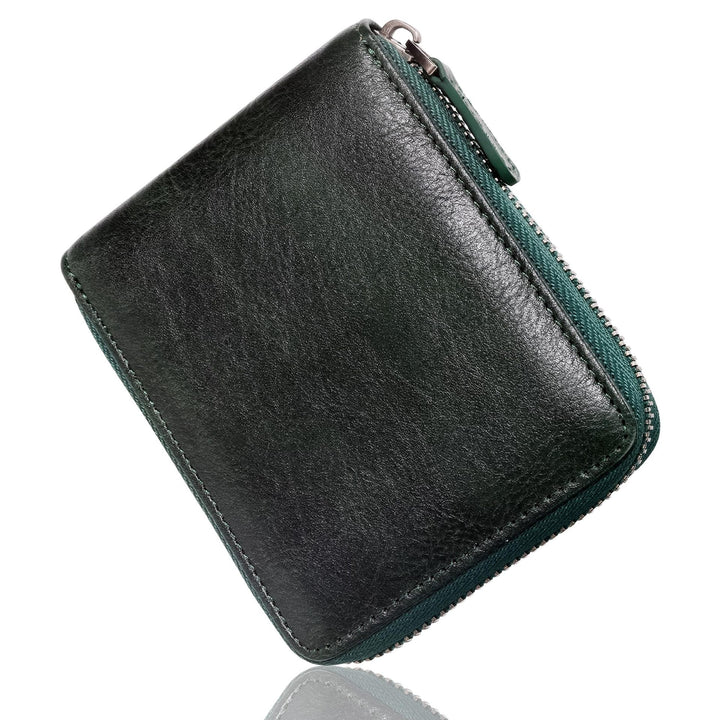 Premium Leather Zippered Wallet Kalsten