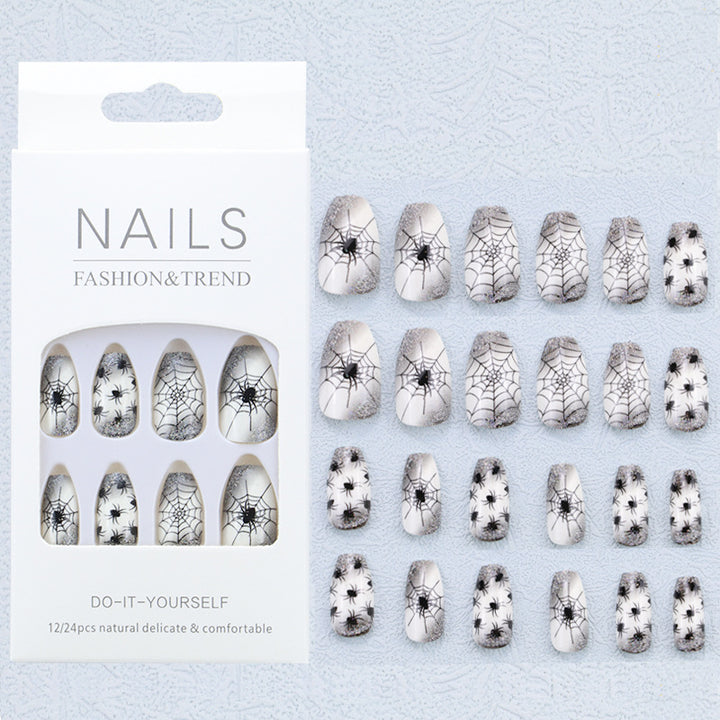 Artistic Graphic Press-On Nail Set Kalsten