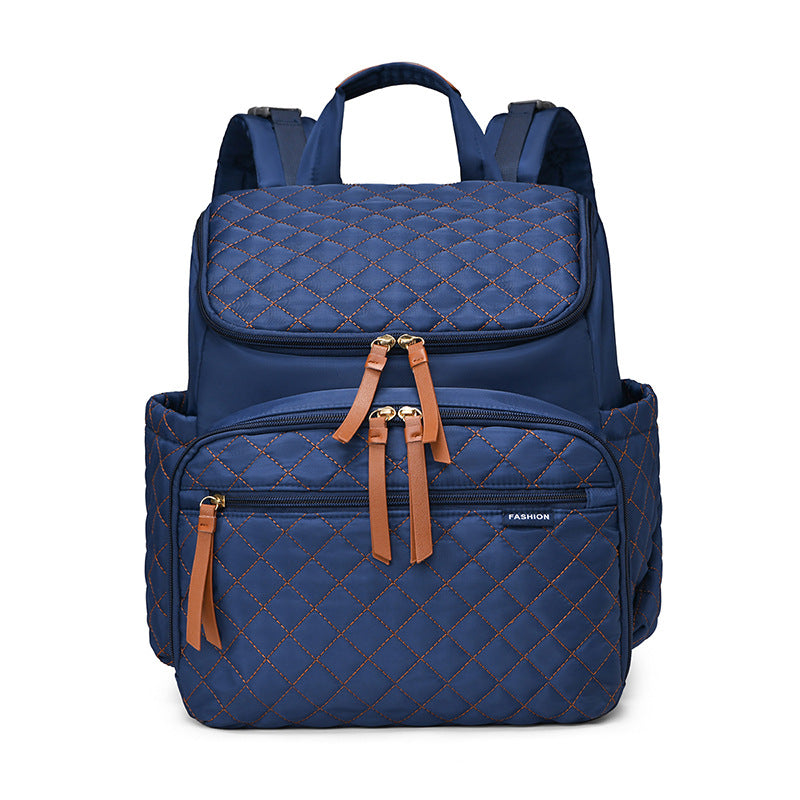 Quilted Multi-Functional Backpack Kalsten