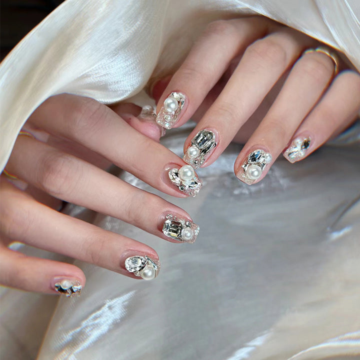 Elegant Sculpted Press-On Nails Kalsten