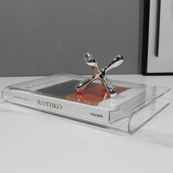 Modern Clear Acrylic Book Stand