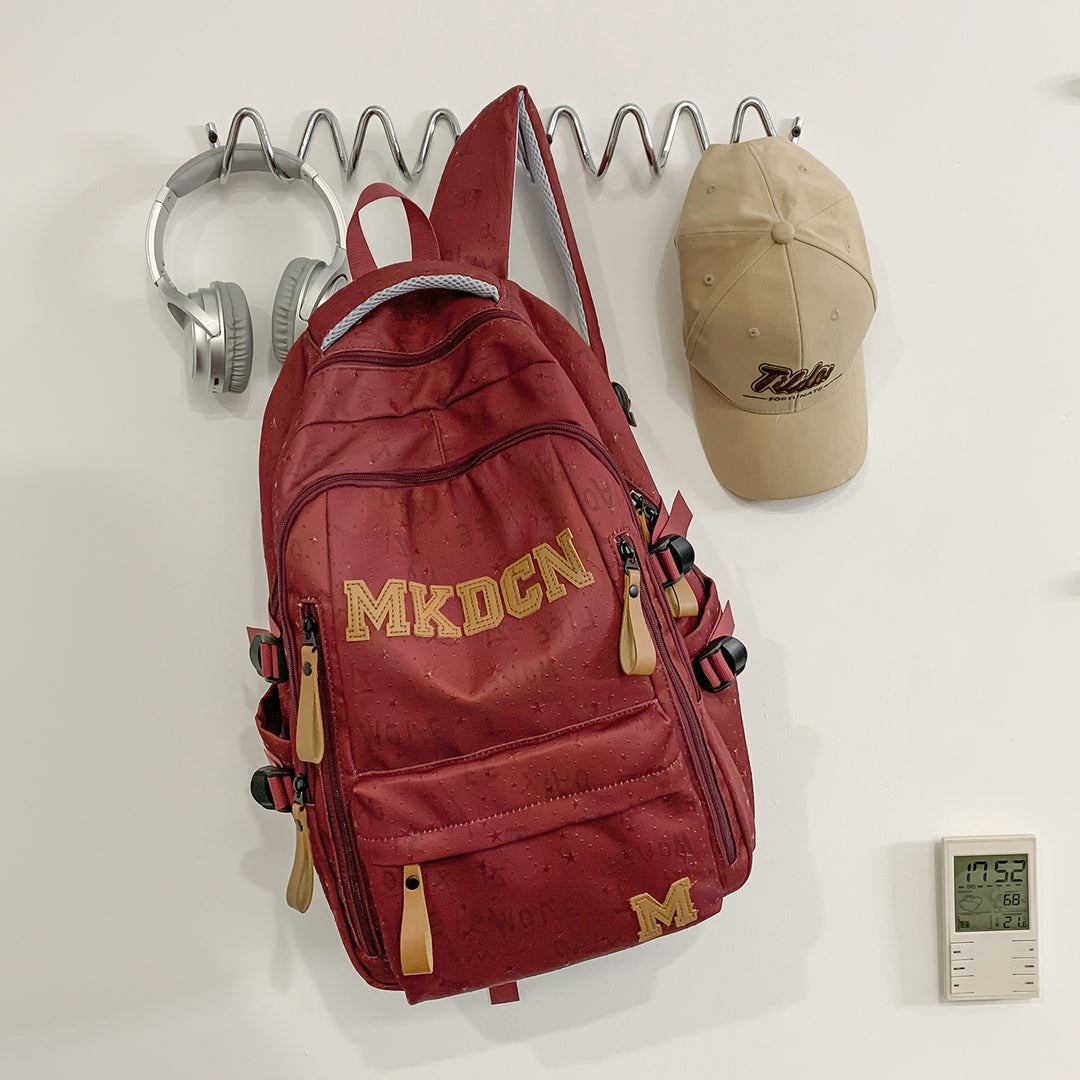 Trendy Graphic Printed Backpack Kalsten