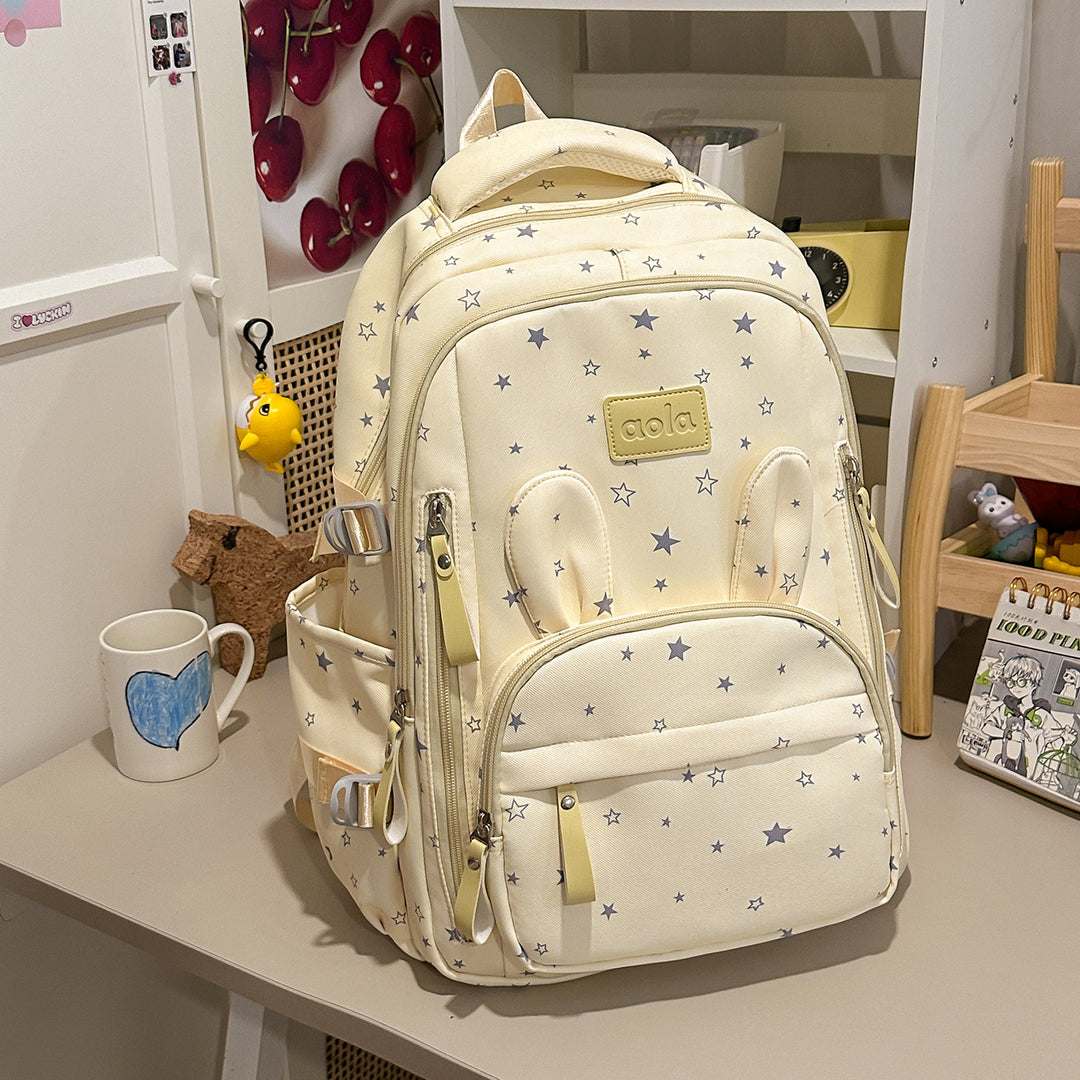 Adorable Bunny-Ear School Backpack Kalsten
