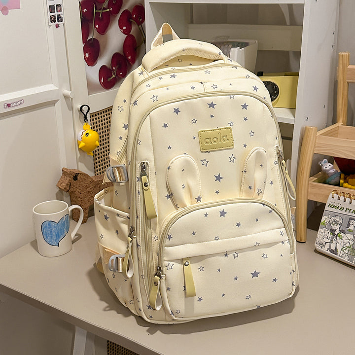 Adorable Bunny-Ear School Backpack Kalsten
