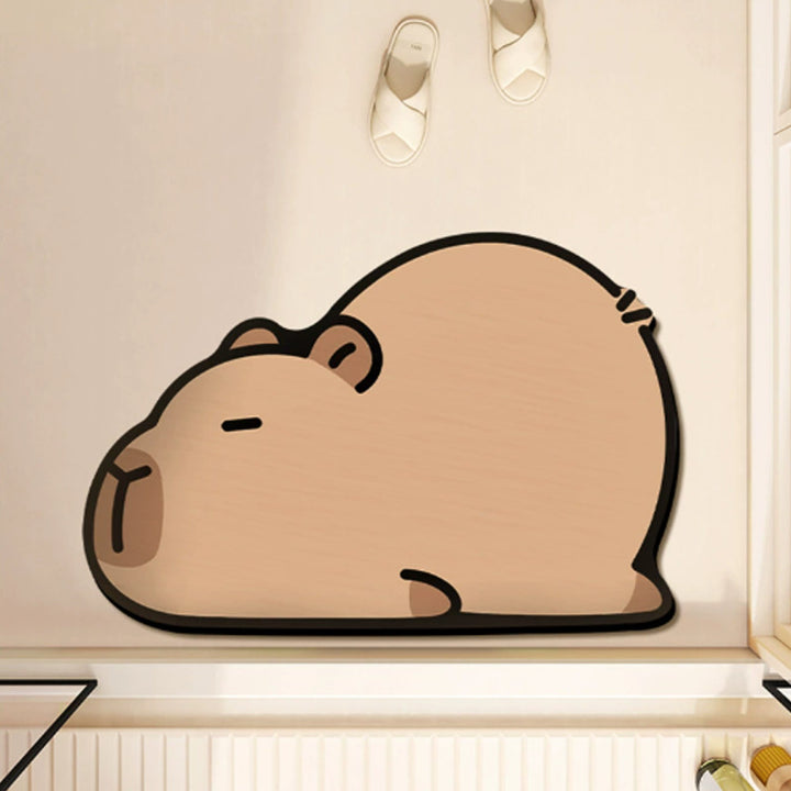 Cute Cartoon Character Bath Mat Decor