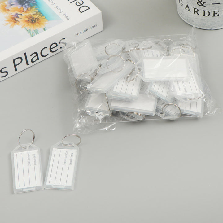Unisex Label Keychain in Practical Set Kalsten