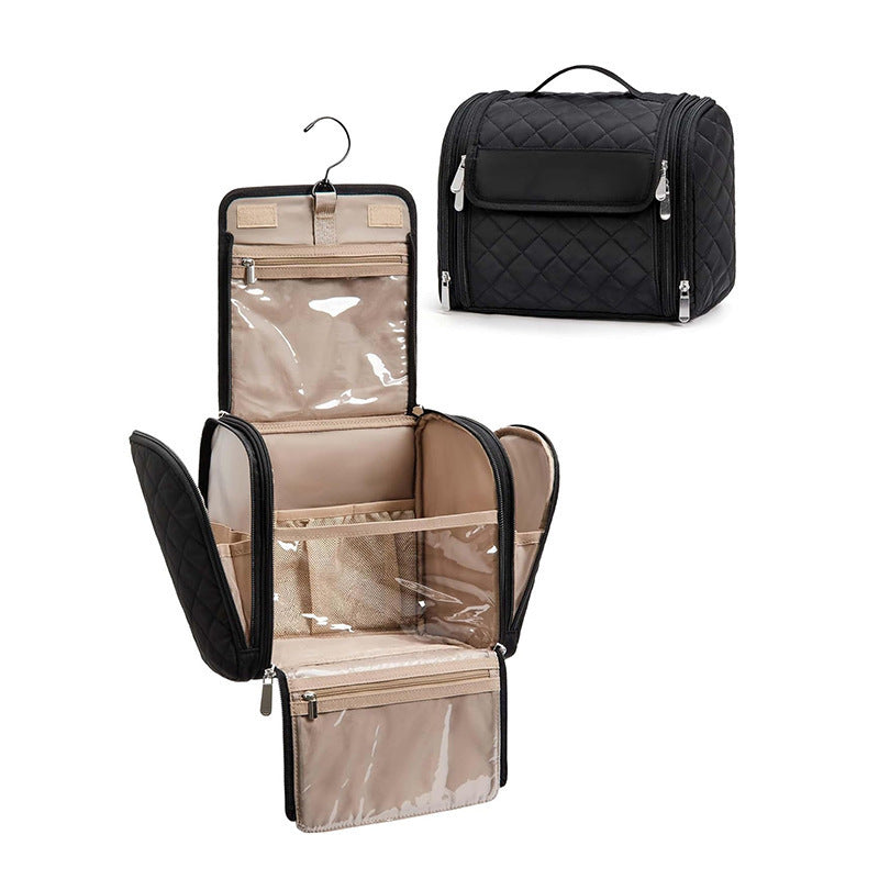 Cosmetic Organizer Bag with Customizable Compartment System Kalsten