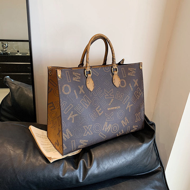 Stylish Patterned Tote Bag