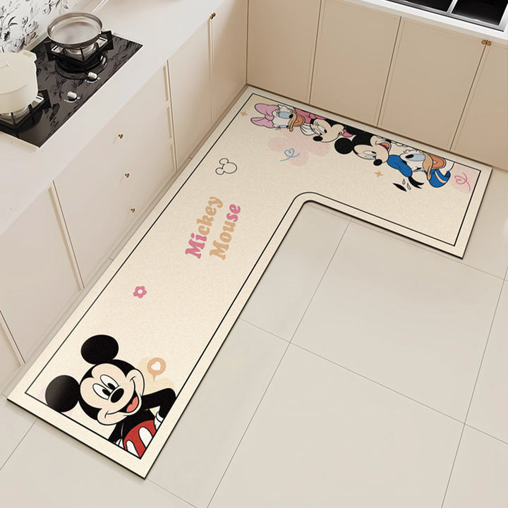 Fun-Themed Anti-Slip Kitchen Mat
