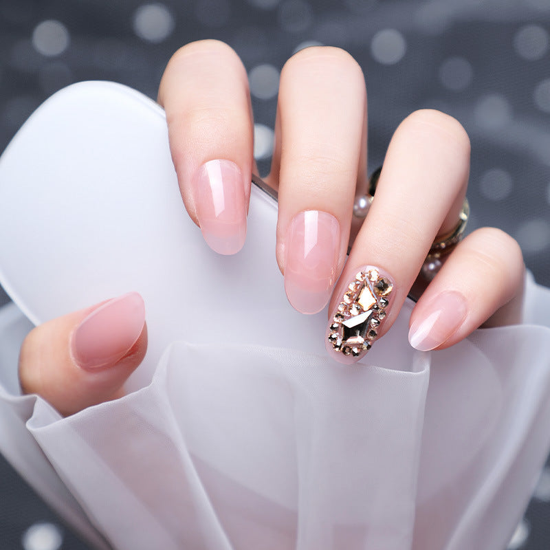 Crystal-Embellished Press-On Nails
