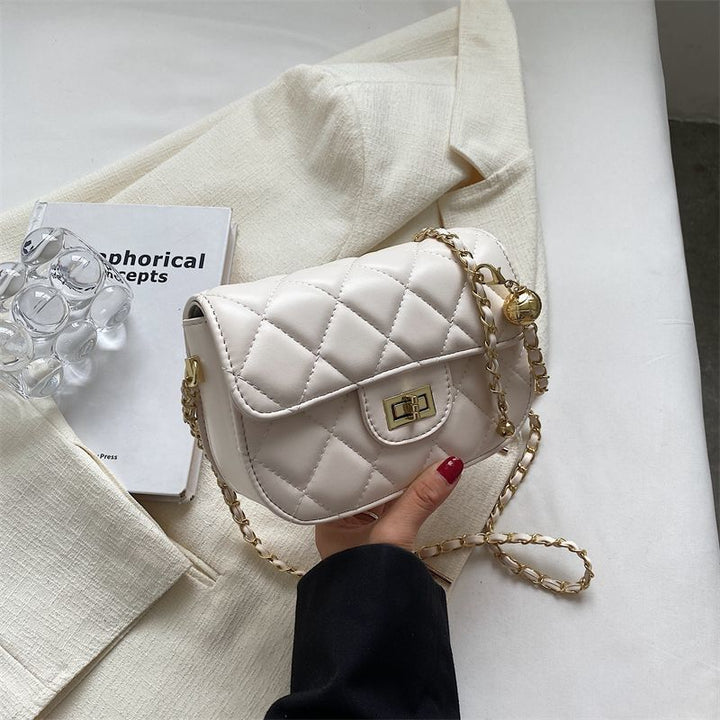 Quilted Chain-Strap Shoulder Bag Kalsten