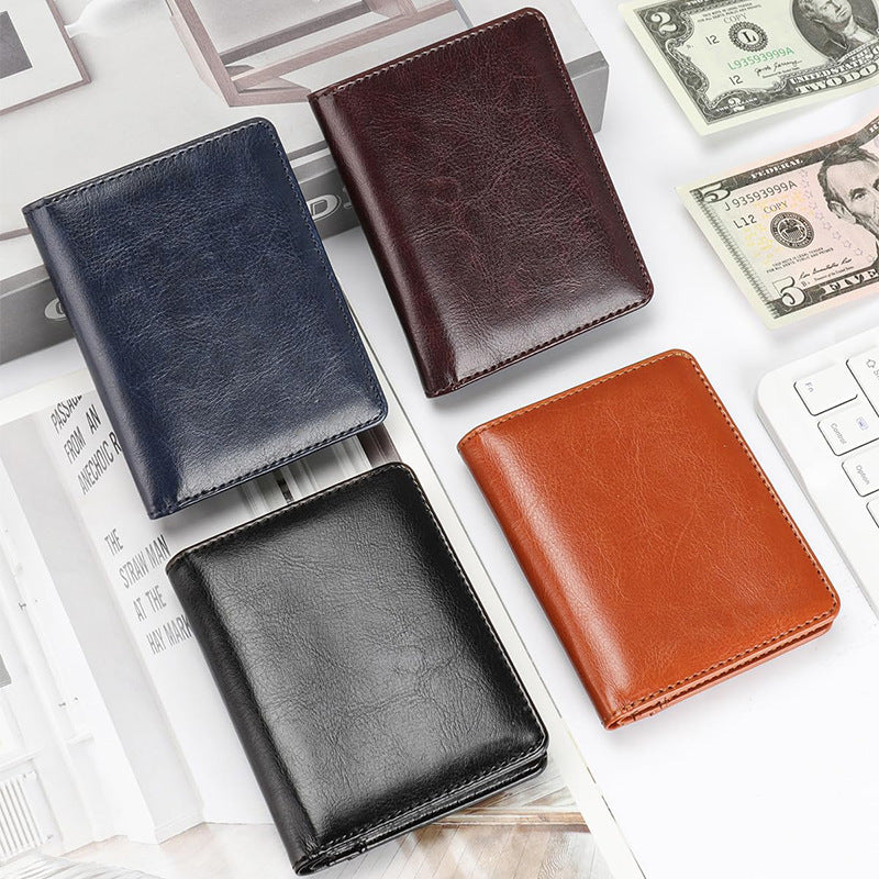 Compact Leather Card Holder Kalsten