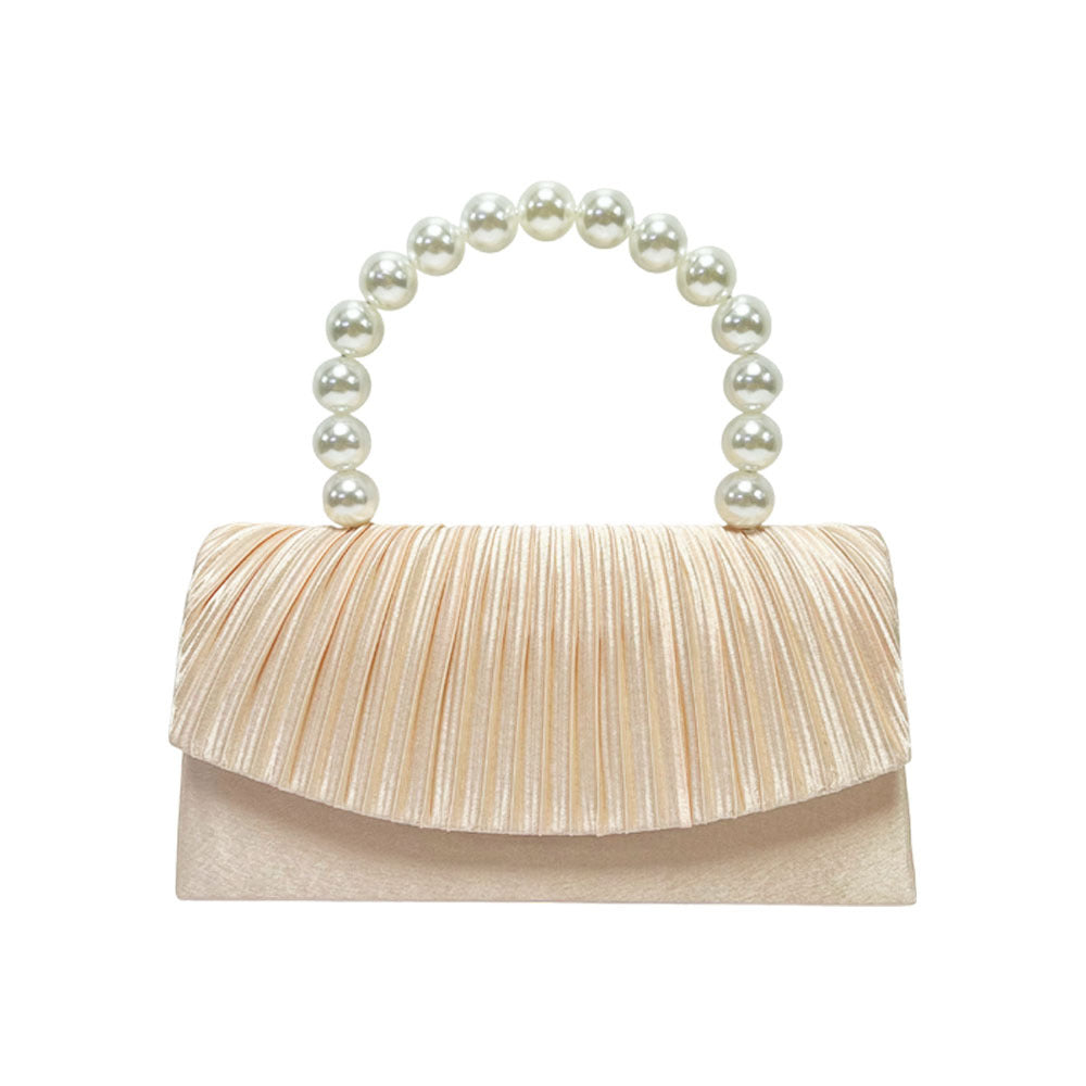 Elegant Pleated Evening Handbag