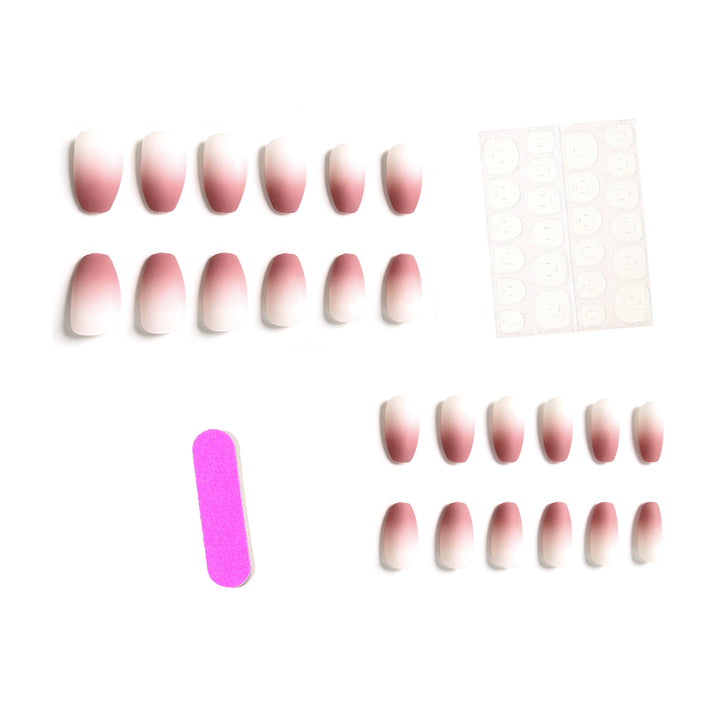 Elegant Ombre Acrylic Nail Extensions Kalsten