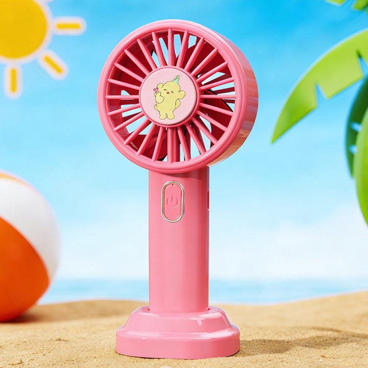 Women's Portable Handheld Fan with Ergonomic Design Kalsten