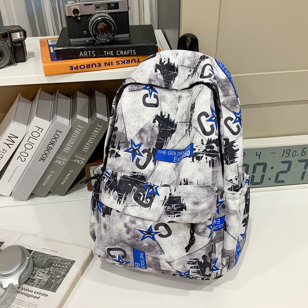 Stylish Graphic Backpack Kalsten