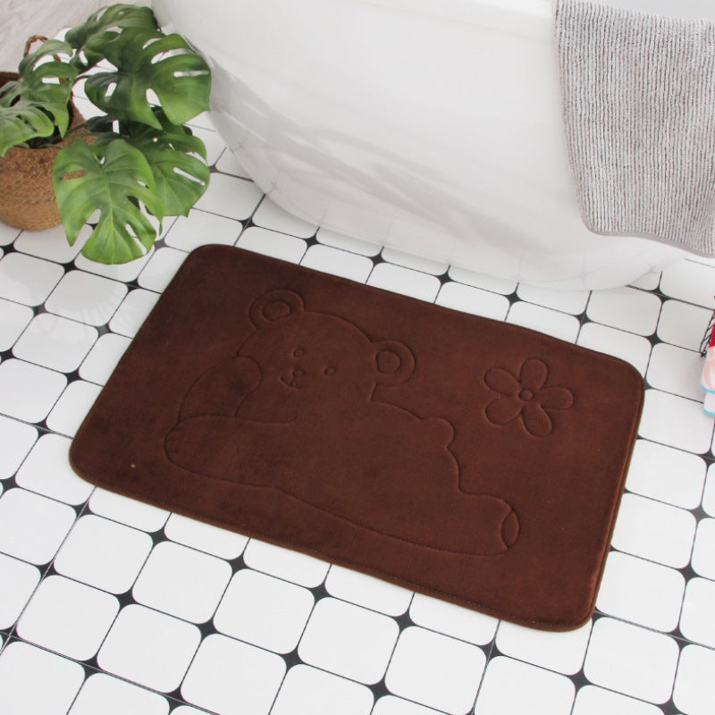 Plush Bath Mat Kalsten
