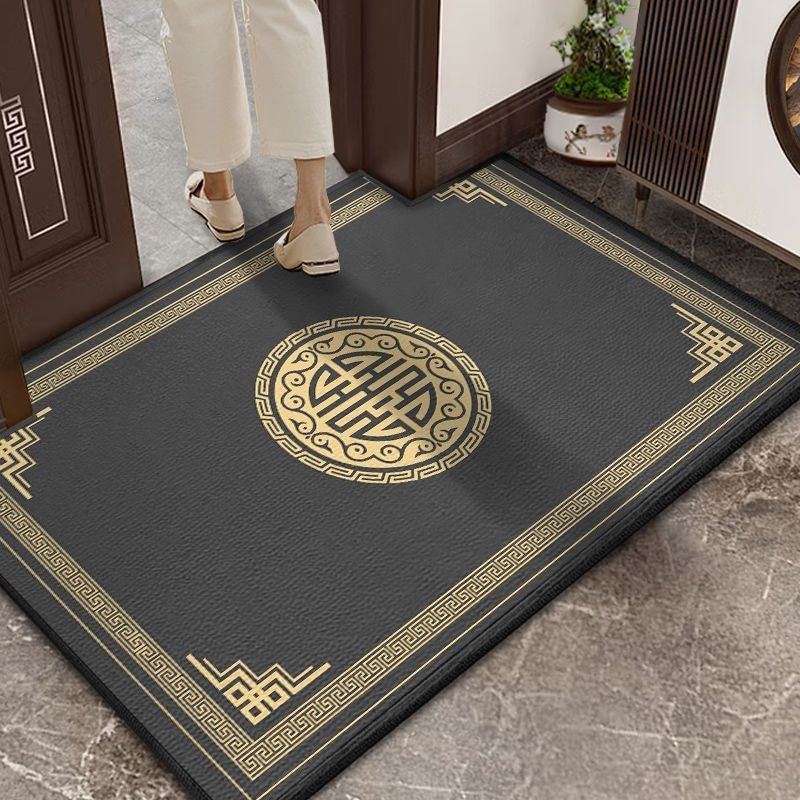 Stylish Ornamental Floor Mat for Home Decor
