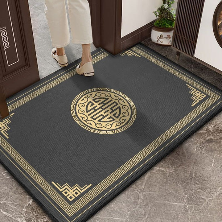 Stylish Ornamental Floor Mat for Home Decor