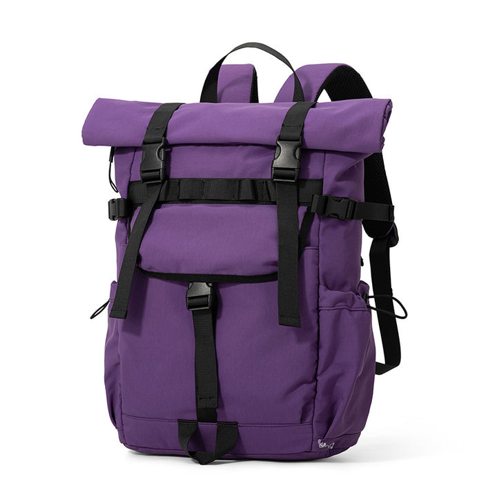 Roll-Top Adventure Backpack with Multiple Compartments Kalsten