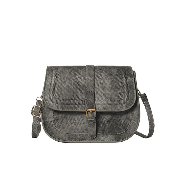 Vintage-Inspired Crossbody Satchel Kalsten