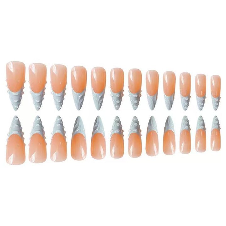Artistic 3D Textured Nail Enhancements Kalsten
