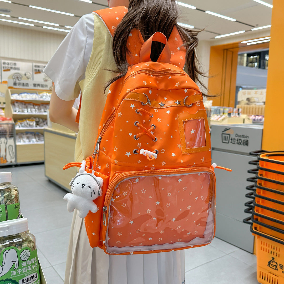 Decorative Character-Themed Backpack Kalsten