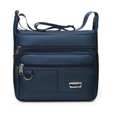 Shoulder bag with multifunctional compartments and adjustable shoulder strap Kalsten