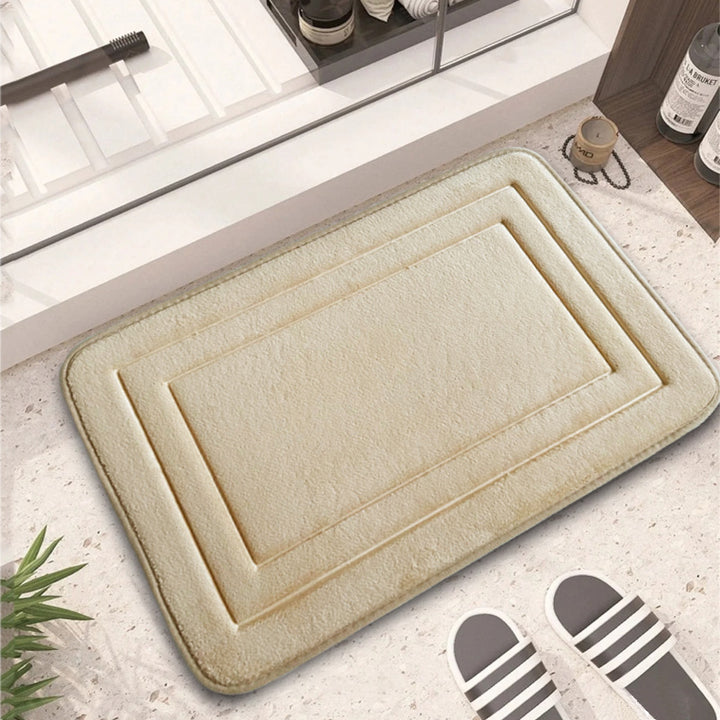 Soft Plush Rectangle Bath Mat Kalsten