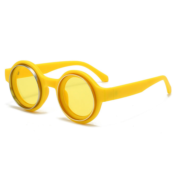 Women’s fashionable round sunglasses with striking design Kalsten
