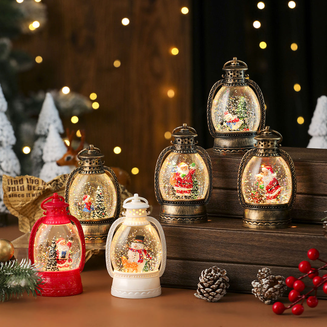 Decorative LED Snow Globe Lantern Kalsten