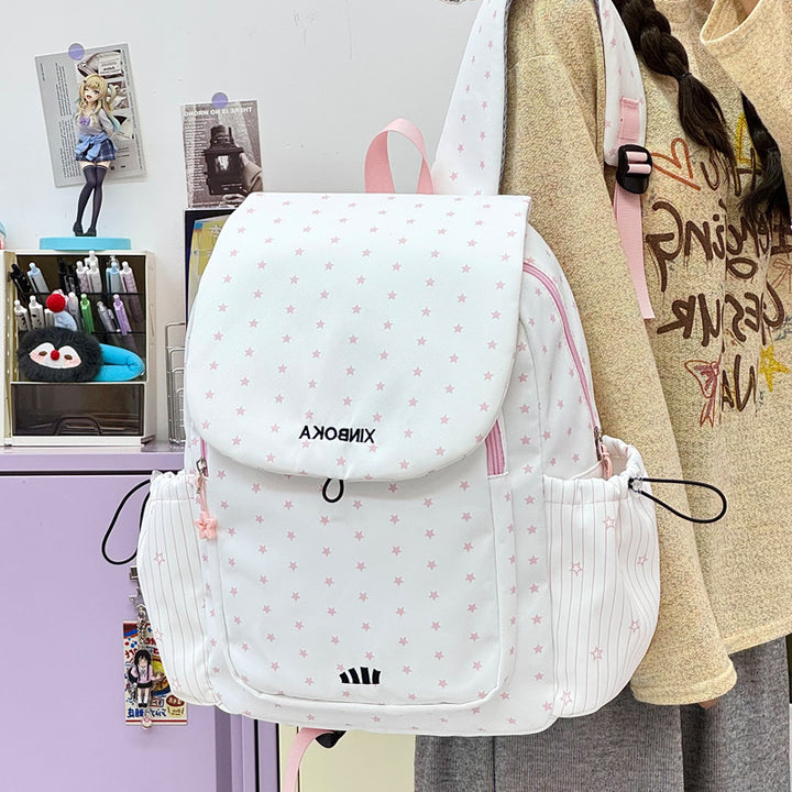 Stylish Star-Embellished Backpack Kalsten 1791205579
