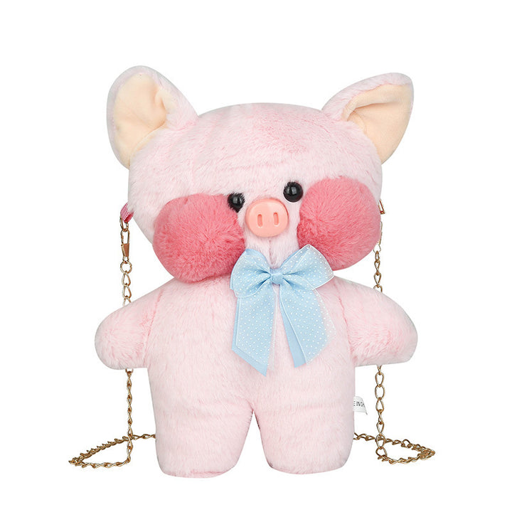 Cute Plush Animal Crossbody Bag