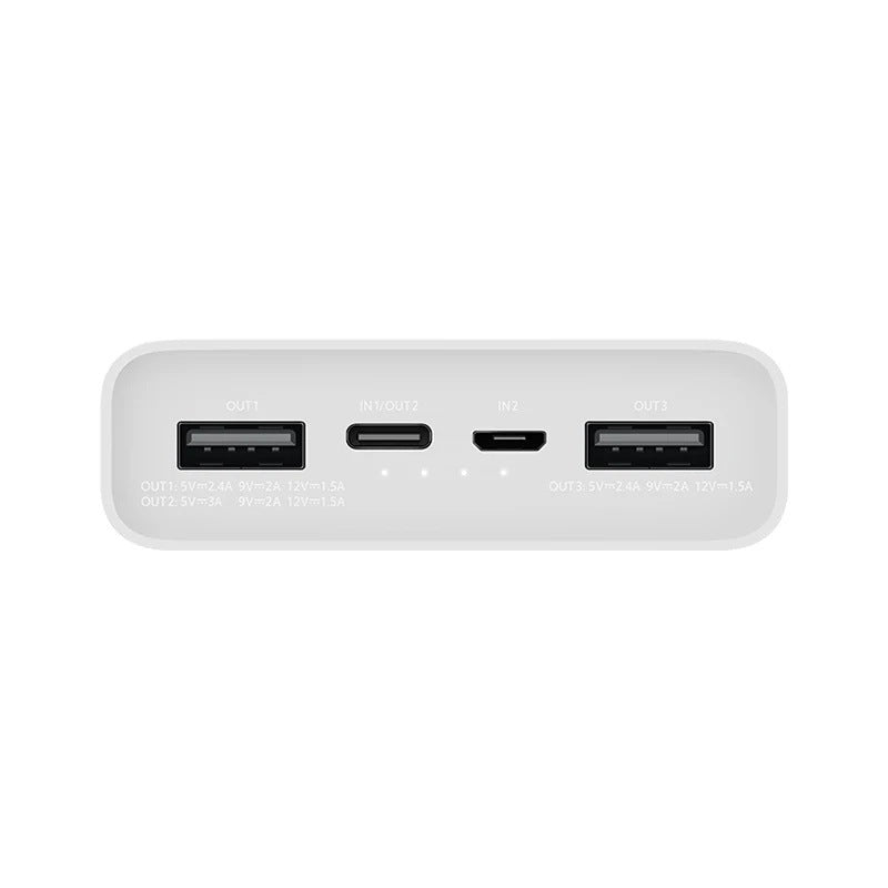 High-capacity portable power bank with dual USB-A outputs and USB-C input/output Kalsten
