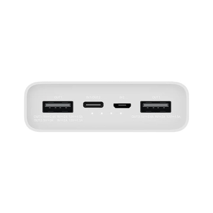 High-capacity portable power bank with dual USB-A outputs and USB-C input/output Kalsten