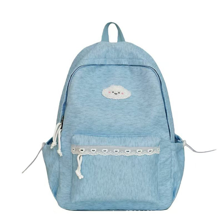 Backpack with Playful Cloud Design and Practical Compartments Kalsten