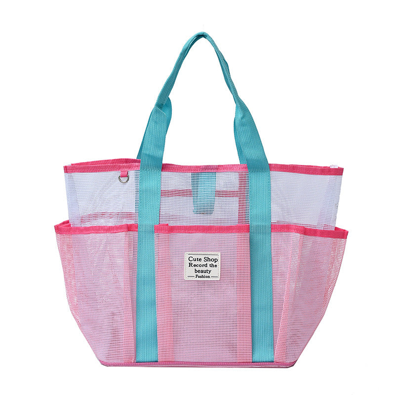 Spacious Mesh Beach Tote