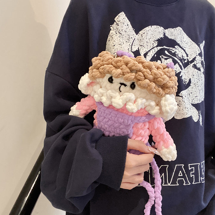 Creative Plush Character Phone Holder