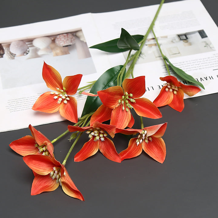 Realistic Decorative Floral Stem
