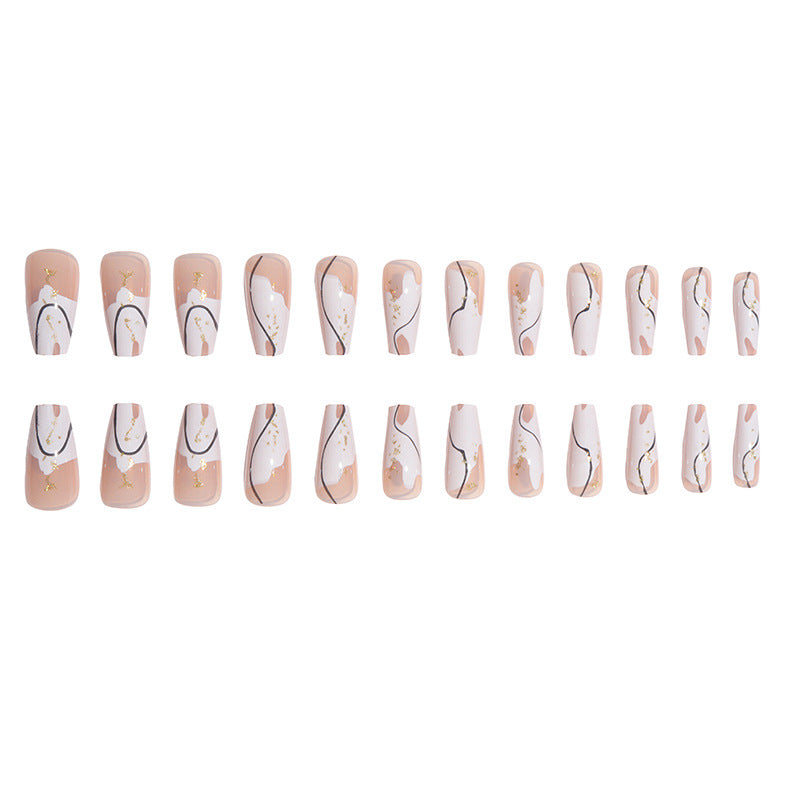 Artistic Press-On Nail Art Kalsten