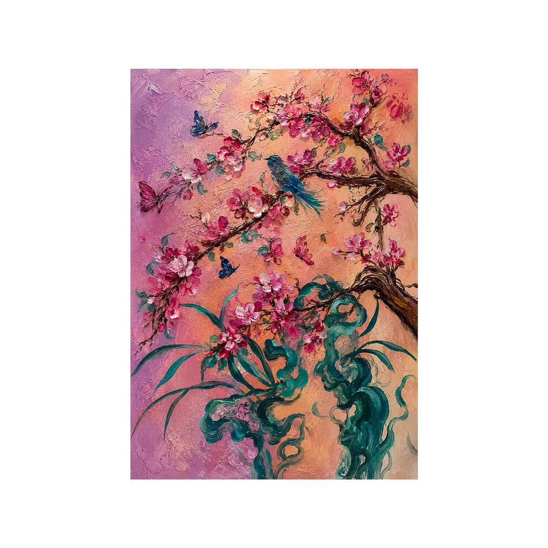 Floral Themed Canvas Art
