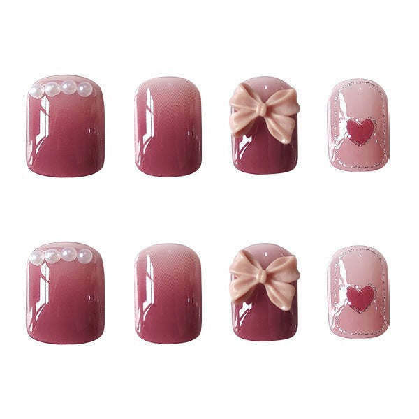 Elegant 3D Nail Art Design